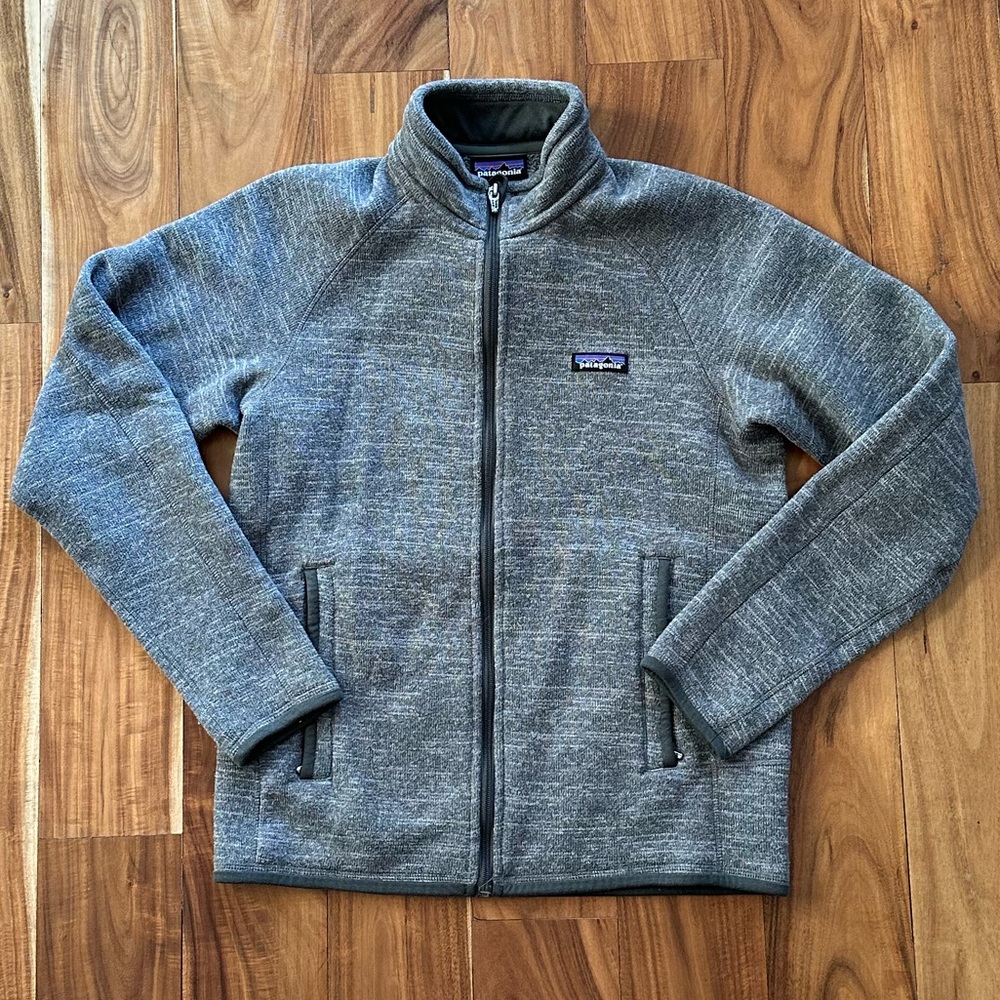 Patagonia Men’s Better Sweater Fleece Jacket in Grey